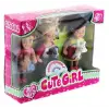 Mini Bebek ve Evcil Hayvan Üçlü Set