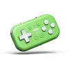 Mini Bluetooth Gamepad, Switch, Android ve Raspberry Pi Uyumlu, Yeşil, Klavye Modu Destekli