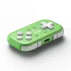 Mini Bluetooth Gamepad, Switch, Android ve Raspberry Pi Uyumlu, Yeşil, Klavye Modu Destekli