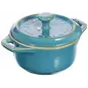 Mini Cocotte Set, 4lü, Yuvarlak, Ceramic By