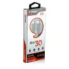 Mini PD 30 cm Type-C Android Veri ve Şarj Kablosu