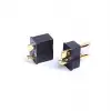Mini T Plug Batarya Konnectörü Kırmızı (Erkek-Dişi Set)