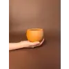Mini Toprak Saksı 9 cm Yuvarlak Form