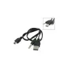 Mini USB 5 pin AUX Stereo Ses Kablosu 50 cm