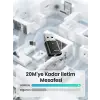 Mini USB Bluetooth 5.0 Adaptör Siyah