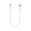 MiniCable USB-A - USB-C şarj kablosu, 30 cm