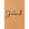 Minimalist Günlük Defter