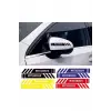 Mitsubishi ayna sticker etiket şerit