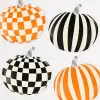 Mod Pattern Pumpkin Plates - Modern Balkabağı Tabaklar (8li)