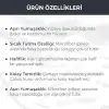 Modern Line 3 Parça Battaniye Seti, Mürdüm Renk