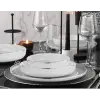 Moderna 18 Parça 6 Kişilik Yemek Takımı Platin