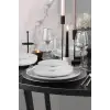 Moderna 18 Parça 6 Kişilik Yemek Takımı Platin