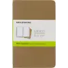 Moleskine Cahier 3Lü Cep Boy Karton Kapak Düz Defter Bej