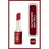 Mood Satiny Matte ruj, No: 08 Candy Red
