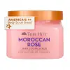 Moroccan Rose Shea Sugar Scrub, Exfoliating, Hydrating & Moisturizing Body Scrub with Shea Butter & Nourishing Essential Oils, Smooth & Soften Skin, 18 oz