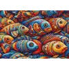 Mozaik Balıklar 1000 Parça Puzzle
