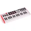 MPK Mini Plus - USB MIDI Klavye Controller, 37 Mini Tuş, 8 MPC Pedi, Sıralayıcı, MIDI/CV/Gate G/Ç, Müzik Prodüksiyon Yazılımı Dahil, Beyaz Sınırlı Sürüm