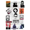 Mr. Robot Temalı Laptop, Notebook ve Tablet Sticker Seti, 15 Adet
