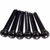 Ms021B6 Akustik Gitar Pimi 6lı Set Siyah