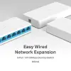 MS108,8-Port 10/100Mbps Desktop Switch