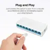MS108,8-Port 10/100Mbps Desktop Switch