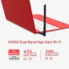 MU6H, AC650 Yüksek Kazançlı Kablosuz Çift Bantlı USB Adaptör