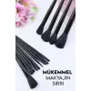 MUJGAN Fix Özel 13lü Fırça Seti Siyah