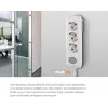 Multi-Let 4lü Anahtar-Topraklı Kablolu Ç.K 5m Priz