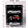 Multicase 3x1: 3 adet 1/18 ölçek model araba için