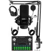 MX-2020 Compact Set-1 Efektli Ses Kartı Mikrofon Stand Seti (PC ve Telefon)