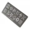 Nail Art Stamping Baskı Plakası S09