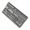 Nail Art Stamping Baskı Plakası S14