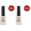 Nail Flawless Oje 45 Sand Beige, Bej 2li set