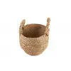 Naturel Kulplu Sepet, 22 cm