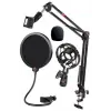 Nb39PSMX Mikrofon Standı, Shock Mount, Pop Filter ve Sünger Seti