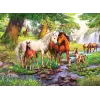 Nehirde Atlar 300 Parça Puzzle
