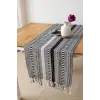 Neula, %100 Pamuk Örme Runner 40 X 110 Cm (Siyah)