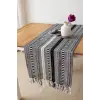 Neula, %100 Pamuk Örme Runner 40 X 110 Cm (Siyah)