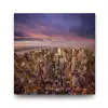 New York Skyline Tablosu - 100x100cm