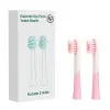 Nicefeel X500 Çocuklar için Diş Fırçası Yedek Başlığı 2li (Pembe, Medium)