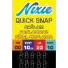 Nixie Quick Snap (Sahte Balık Klipsi) 0 No., 12 Kg.