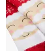 Noel Baba Desenli Havlu Çorap