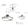 NOLAN B.BOY LEDLİ PLAFONYER 3000-6000K 26W