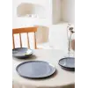 Noon Servis Tabağı Gri 30 Cm