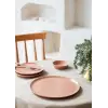 Noon Servis Tabağı Somon 30 Cm