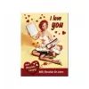 Nostalgic Art I Love You Chocolate Magnet