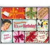 Nostalgic Art Say It Happy Birthday Magnet Set