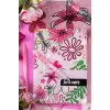 Note Defter 15 X 21 Cızgılı Desenli Seker Pembe
