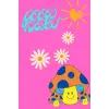 Notebook: Fun Mushroom Good Vıbes 120 PG Blank Lıned Notebook/journal