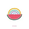 Notebook: Watermelon Rainbow; White Front (Pink Back Cover) | Lined Notebook for Writing, Diary, Daily Planner; 120 Pages, 6x9, Matte Softcover ... Digital Illustration & Design by Lou Dahl